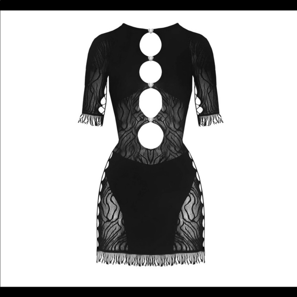 Black poster girl dress , tried on didnt like the fit .